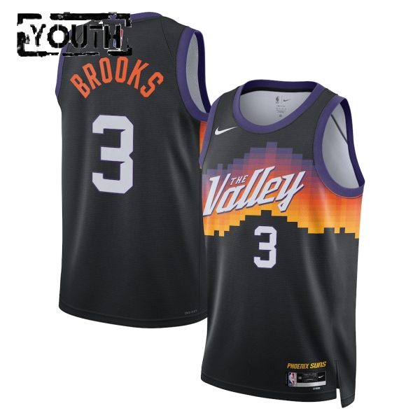 Phoenix Suns Trikot Dillon Brooks Nike 2025-26 City Edition Schwarz Swingman - Kinder Phoenix Suns Trikot Dillon Brooks Nike 2025-26 City Edition Schwarz Swingman - Kinder